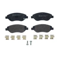 Pastiglie freno anteriori con accessori Brembo