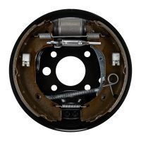 Kit di freni premontato su piastre di ancoraggio dietro a sinistra