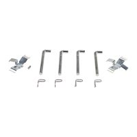 Set di accessori pastiglie per freni a disco