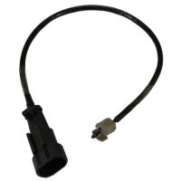 Contatto del cavo di avvertimento Contatto del cavo di avvertimento Usura del rivestimento del freno