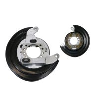 Kit freno premontato su piastre di ancoraggio a sinistra