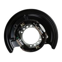 Kit freni con piastra di ancoraggio posteriore sinistra