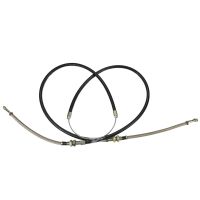 Cavo freno a mano L1 = 2340 L2 = 2 x 707 mm