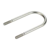 Staffa di montaggio molla a balestra M12 W = 80 L = 175