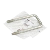 Staffa di montaggio molla a balestra M14 W = 80 L = 170