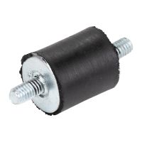 Ferma gomma 25 mm di gomma M6 dimensione del filo