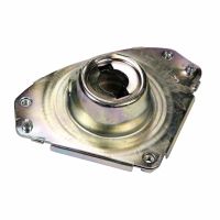 Ammortizzatore con cuscinetto in gomma in alto a destra