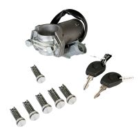 Serratura ad accensione completa di cilindro di chiusura della porta