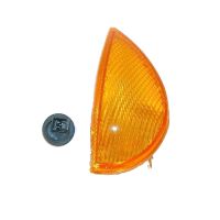 Segnale di svolta completo anteriore destro giallo