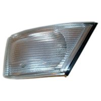 Segnale di svolta completo anteriore sinistro bianco