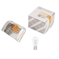 Lente indicatrice destra nello specchietto per indicatore da 16 watt + lampadina con attacco in vetro da 16 watt