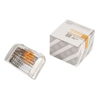 Tappo indicatore destro nello specchietto retrovisore per indicatori da 16 watt, con tappo arancione all'interno.