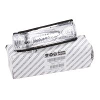 Tappo dell'indicatore di direzione sinistro bianco nello specchio