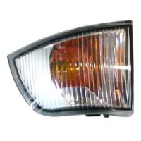 Tappo dell'indicatore di direzione tappo giallo a sinistra nello specchio