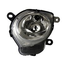 Luce di marcia diurna della luce di marcia diurna della luce abbagliante a sinistra