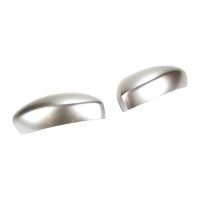 Set di tappi per specchietti retrovisori esterni argento satinato