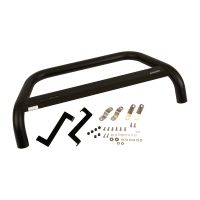 Barra frontale 63mm in acciaio inox nero lucido