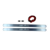 Strisce di soglia illuminate per il set di porte d'ingresso di 2