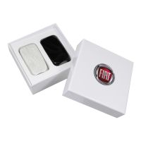 Set copritastiera Grigio lucido e bianco opaco con motivo