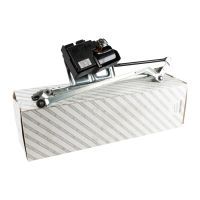 Attacco tergicristallo completo di motore