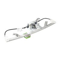 Alzacristalli elettrici anteriore sinistro senza motore elettrico Magneti Marelli