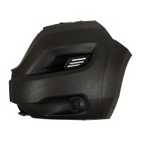 Angolo paraurti anteriore sinistro grigio con fori per allargamento