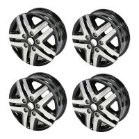 Cerchi in lega nero argento 16 pollici originals