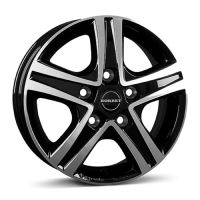 Leichtmetallfelge 16 Zoll Borbet CWD Black Glossy Polished