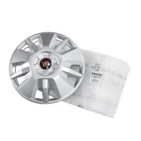 Hubcap 15 pollici ruota Emblema ruota rosso