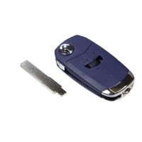 Custodia Chiave Chiave 1 Pulsante pieghevole * Blu *