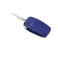 Alloggiamento Chiave Chiave 2 Pulsante pieghevole * Blu *