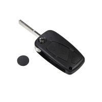 Custodia Chiave Chiave 2 Pulsante pieghevole *Nero*