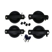 Set maniglia porta 4 x maniglie porta con chiave