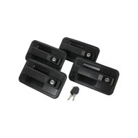 Set maniglia porta 4 maniglie con chiave