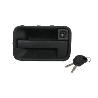 Maniglia porta scorrevole destra con cilindro