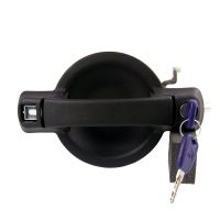 Maniglia della porta anteriore sinistra nera