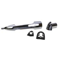 Maniglia della porta anteriore destra in plastica cromata