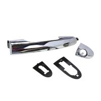 Maniglia della porta cromata anteriore sinistro