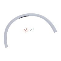 Modanatura decorativa sulla parte anteriore sinistra sotto il parafango