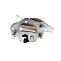 Meccanismo di chiusura e apertura della porta a sinistra