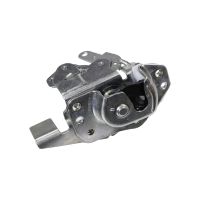 Meccanismo di chiusura e apertura della porta a sinistra