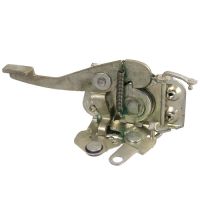 Meccanismo di chiusura e apertura della porta a sinistra