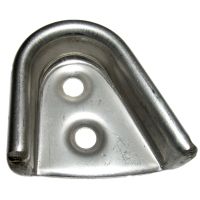 Cuneo di guida per binari in metallo a sinistra