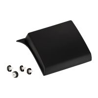 Striscia decorativa al centro destra piccola nera