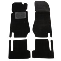 set tappeto nero velours