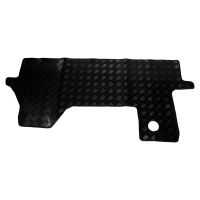 Zerbino in gomma di alta qualità in nero