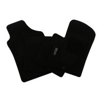 Set di 4 tappetini in velluto con 500 emblema