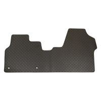 Tappetino in gomma ottagono nero anteriore sinistro e destro