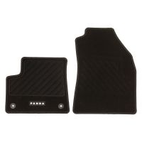 Set di 4 tappetini in velluto