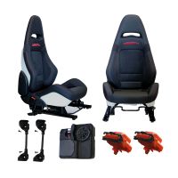 Abarth SABELT Sedili Sedili in pelle nera